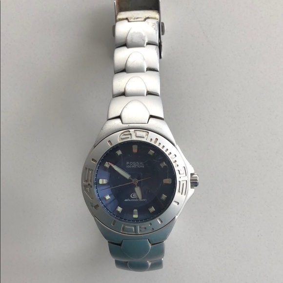men's aluminum watch